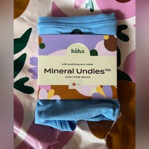 hūha Mineral Undies™ High Rise Bikini in Sky Blue